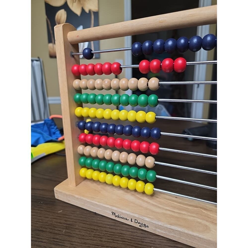 Melissa And‎ Doug Wooden Abacus - Picture 6 of 11